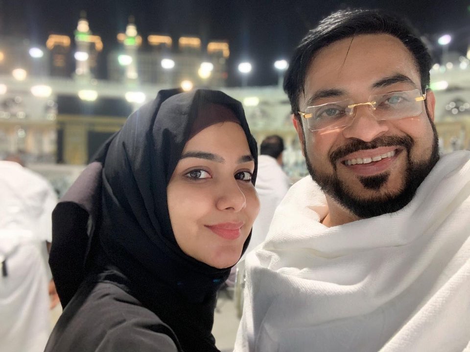 Aamir Liaquat & Syeda Tuba Aamir Performed Umrah