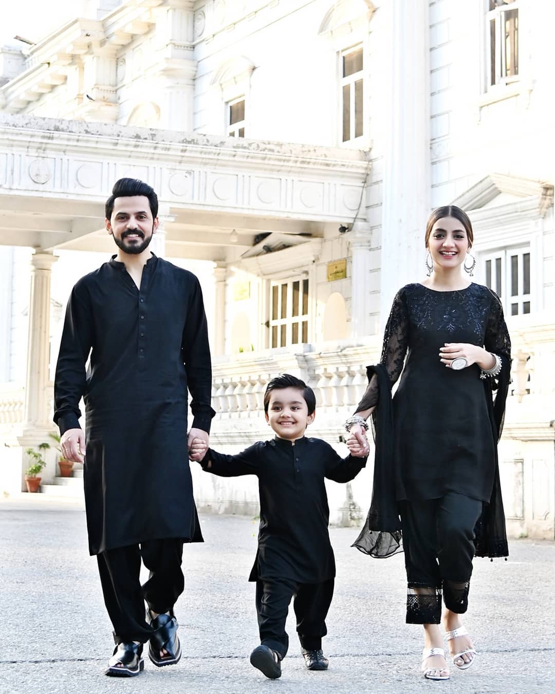 Beautiful Clicks of Bilal Qureshi and Uroosa Bilal with their Cute Son