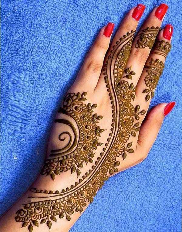 Arabic Mehndi Design 1