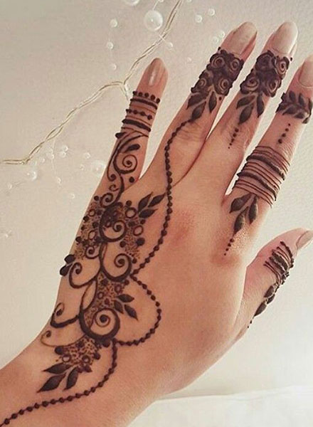 Arabic Mehndi Design 21