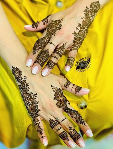 Arabic Mehndi Design 25