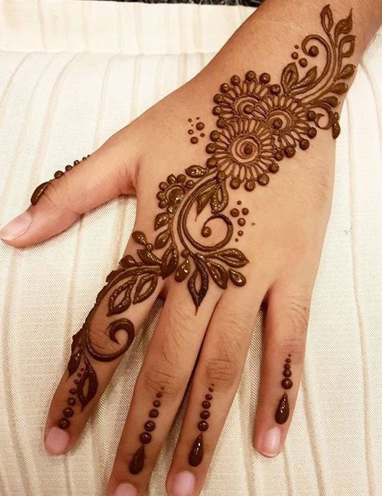 postoastmedia: Front Hand Mehndi Designs for the Modern Woman