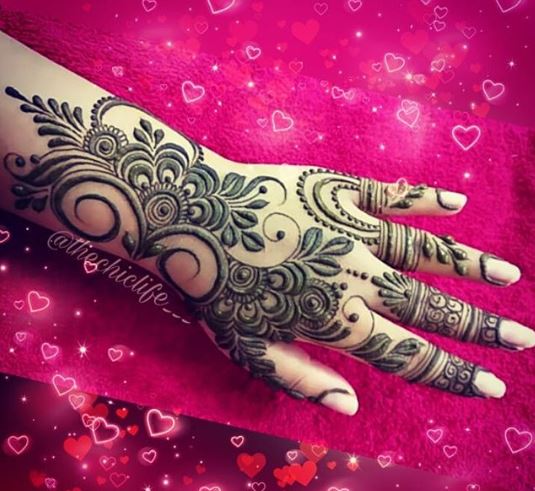 Arabic Mehndi Design 46