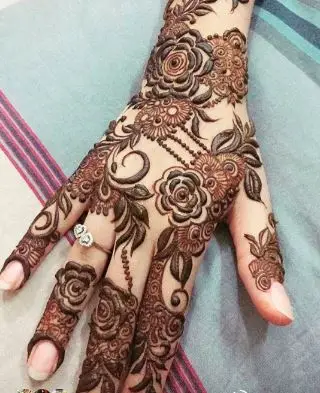 30+ Simple Back Hand Mehndi Designs for Various Occasions