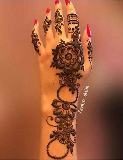 Arabic Mehndi Design 48