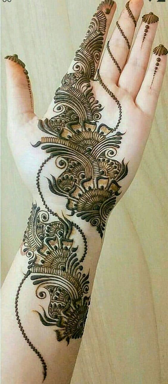 Arabic Mehndi Design 5