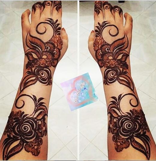 Easy Mehendi Designs For Brides With Heavy Hands | HerZindagi