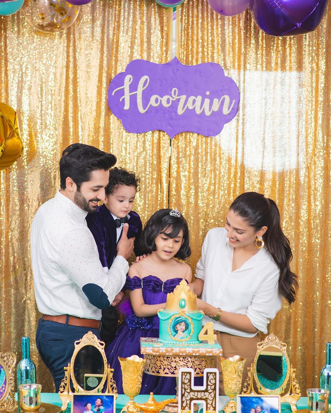 Ayeza Khan Daughter Birthday Pictures 3