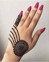 Black Mehndi Designs 5