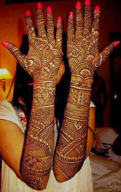 Bridal Mehndi Design 1