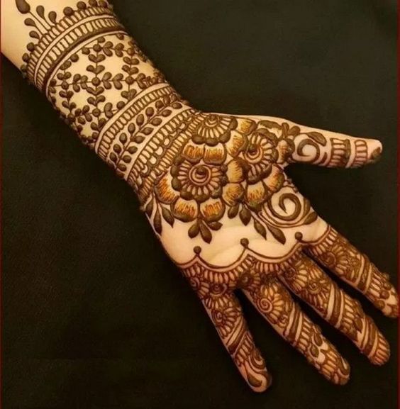 Bridal Mehndi Design 11