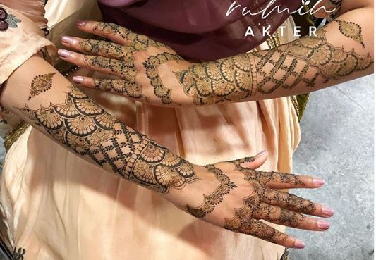 Bridal Mehndi Design 12