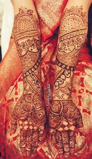 Bridal Mehndi Design 16