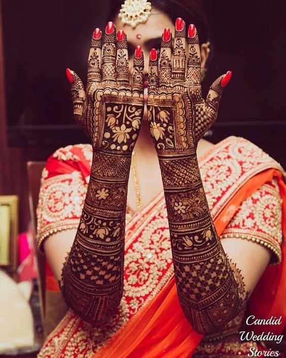 Bridal Mehndi Design 30