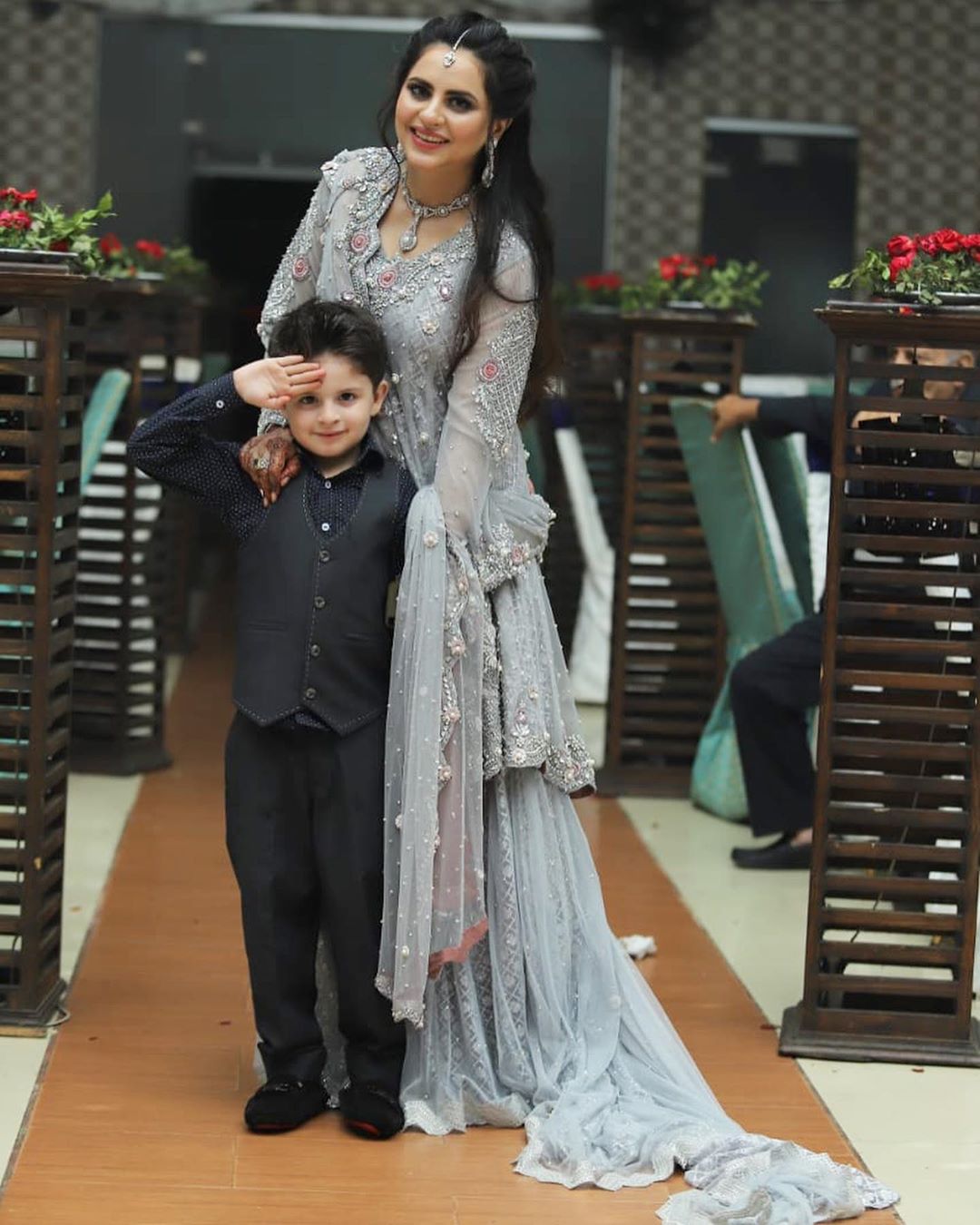 Fatima Effendi Kanwar Arsalan Spotted at recent wedding event 11