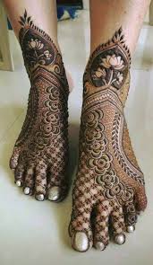 Feet Mehndi Designs 12