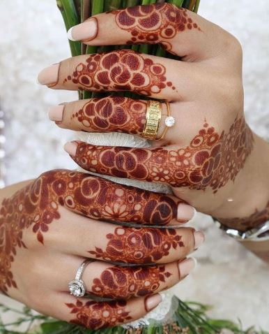 Finger Mehndi Designs 12