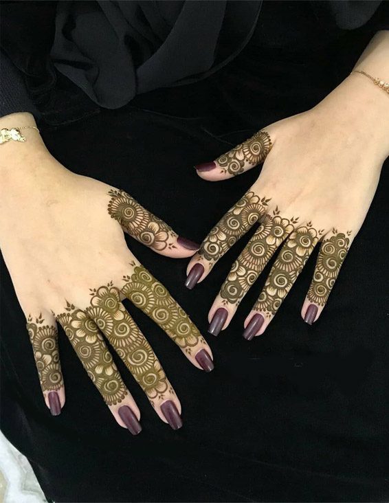 Finger Mehndi Designs 15