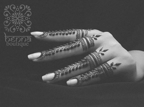 Finger Mehndi Designs 21