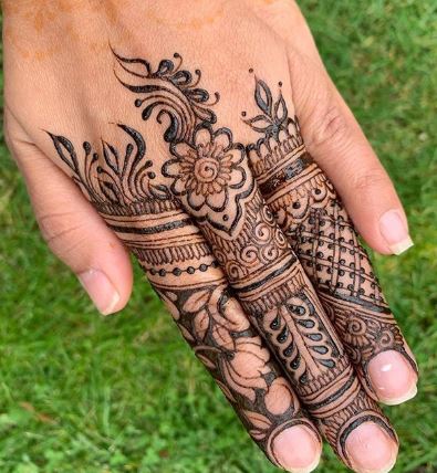 Finger Mehndi Designs 23