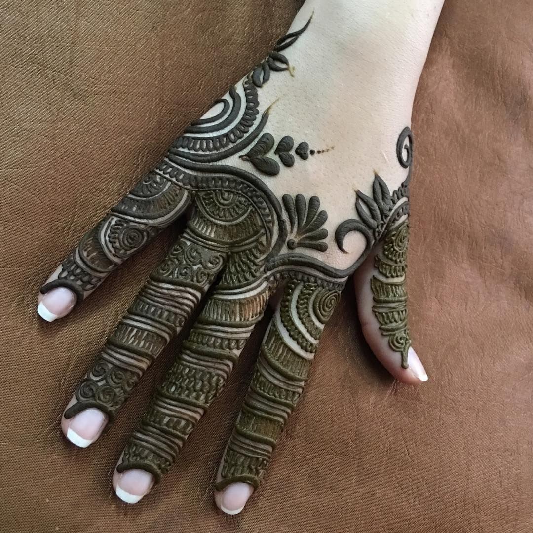 Finger Mehndi Designs 4