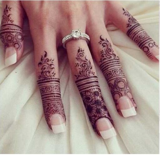 Finger Mehndi Designs 5