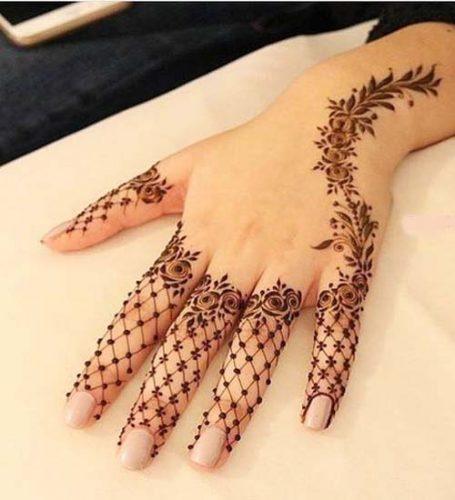 Finger Mehndi Designs 6