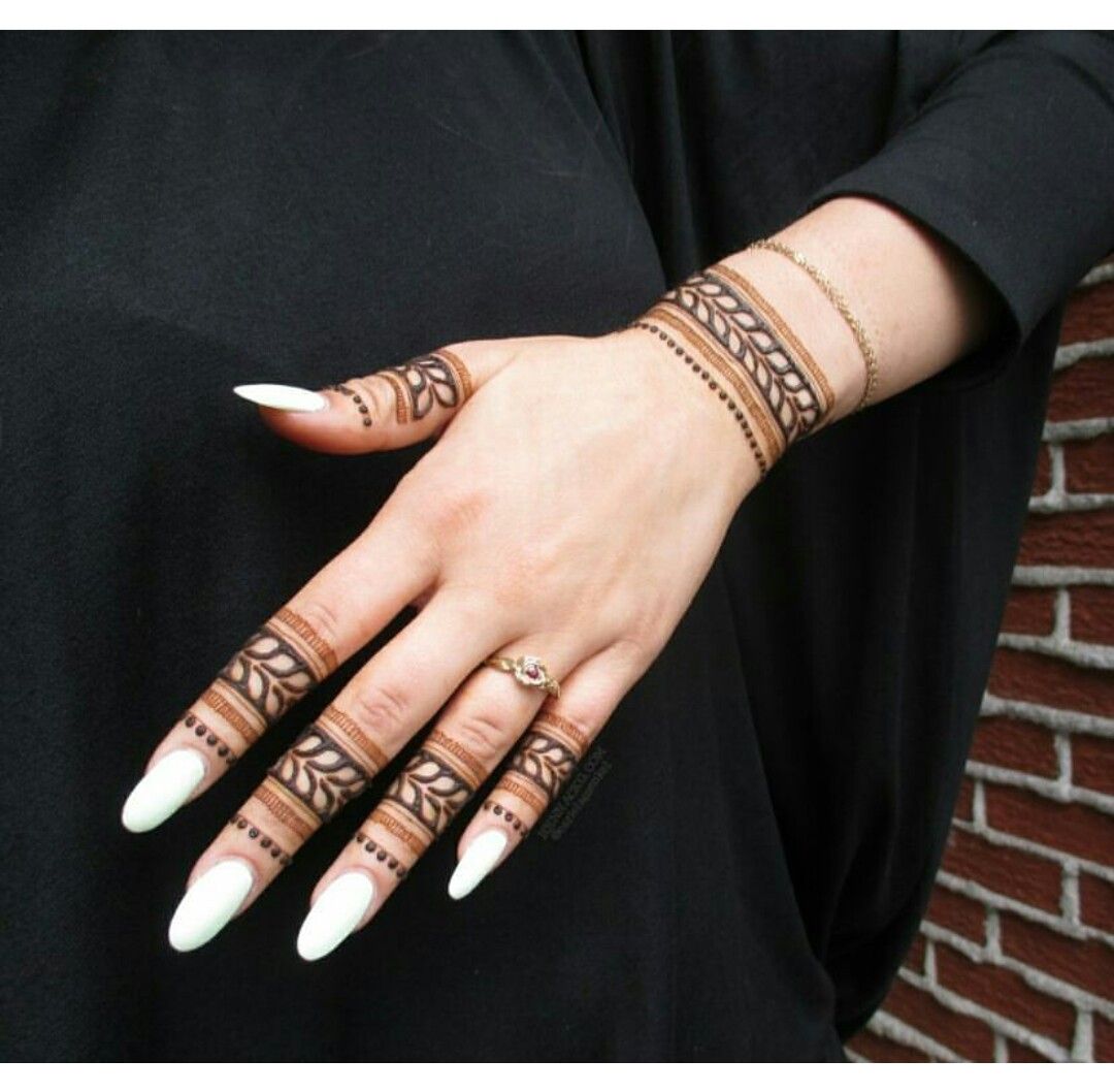 Finger Mehndi Designs 7