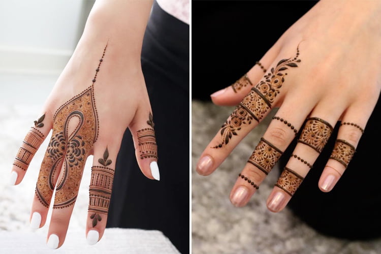 Finger Mehndi Designs 8