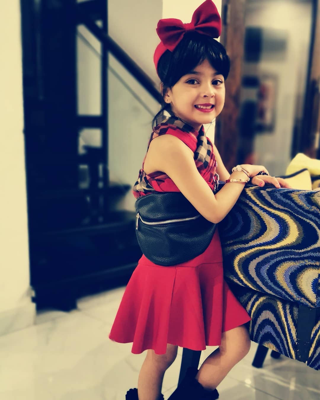 Photo Shoot of Actress Fiza Ali's Daughter Faraal for Kids Fashion Brand