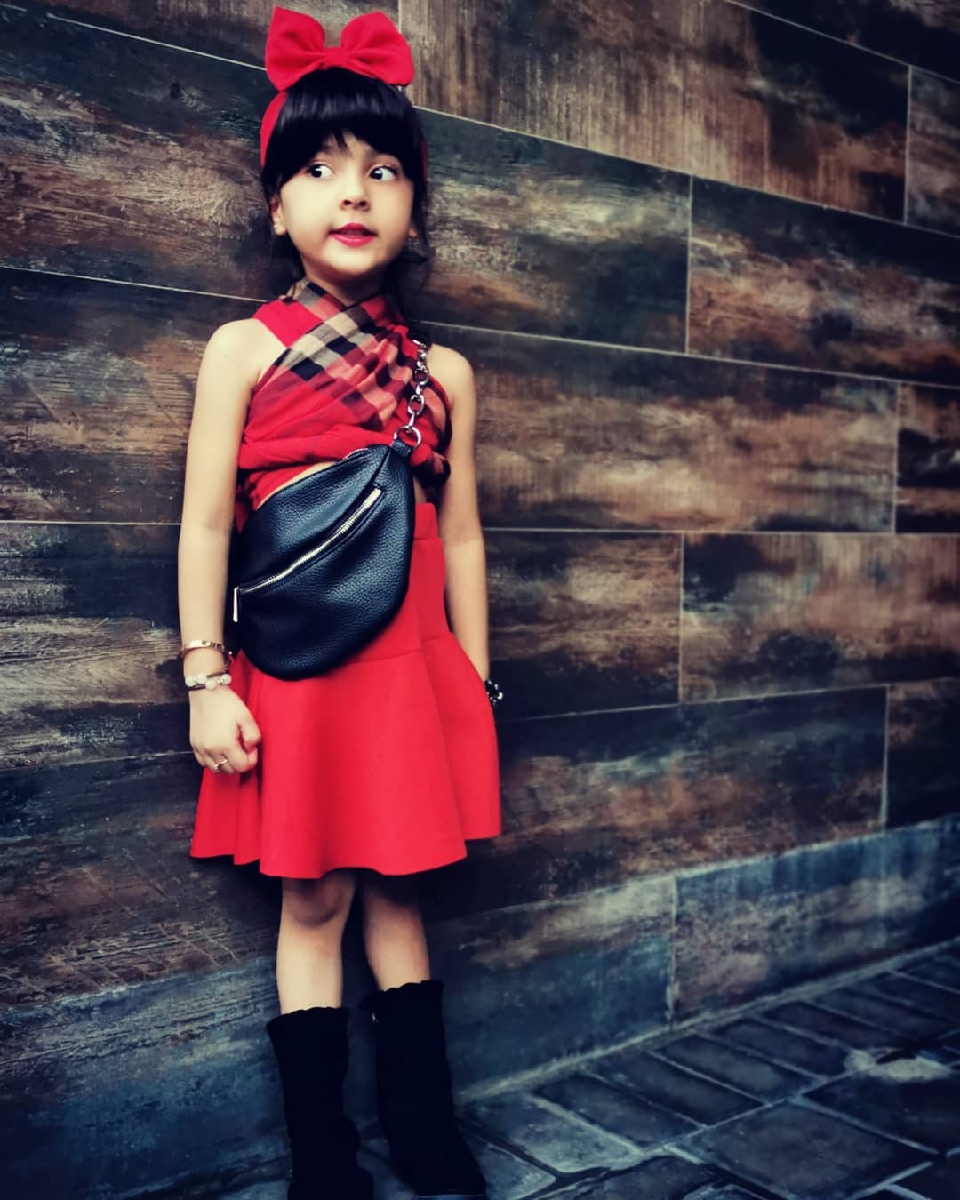 Photo Shoot of Actress Fiza Ali's Daughter Faraal for Kids Fashion Brand