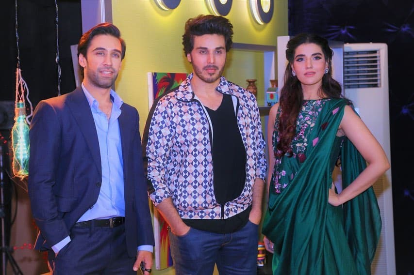 Hareem Farooq & Ali Rehman Khan in Bol Nights with Ahsan Khan