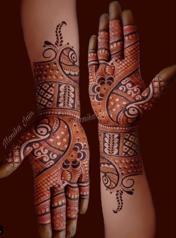 Indian Mehndi Design 12