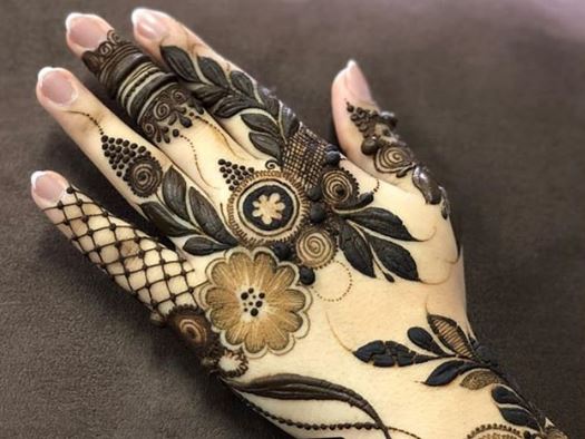 Indian Mehndi Design 14