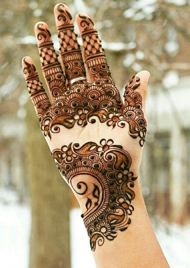 Indian Mehndi Design 17