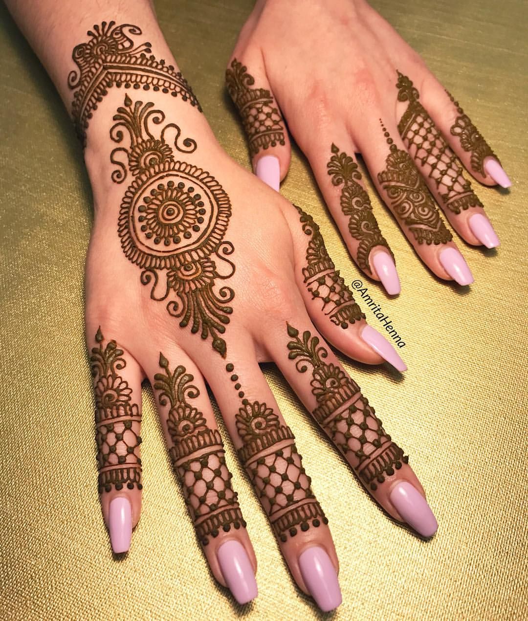 Indian Mehndi Design 18