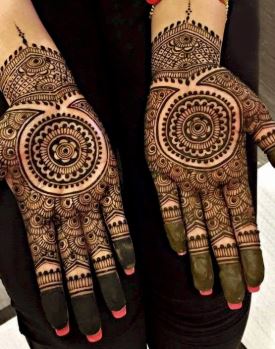 Indian Mehndi Design 19