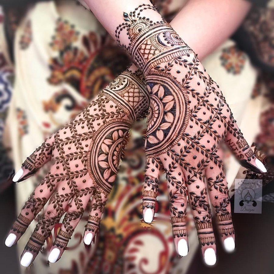 Indian Mehndi Design 20