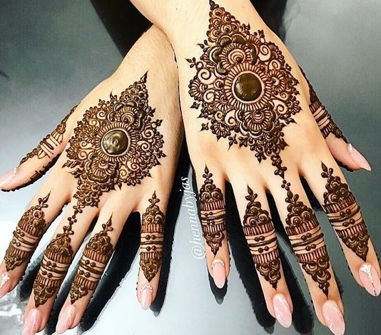 Indian Mehndi Design 27