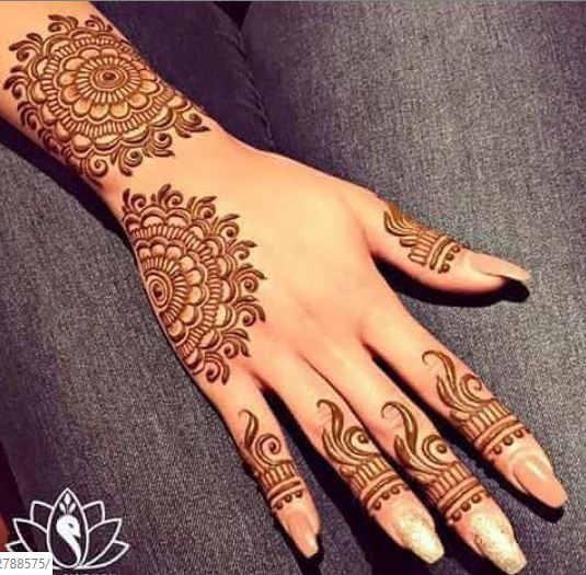 Indian Mehndi Design 4