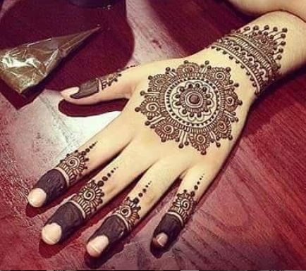 Indian Mehndi Design 5