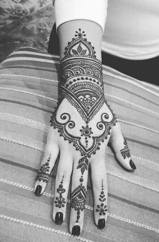 Indian Mehndi Design 6