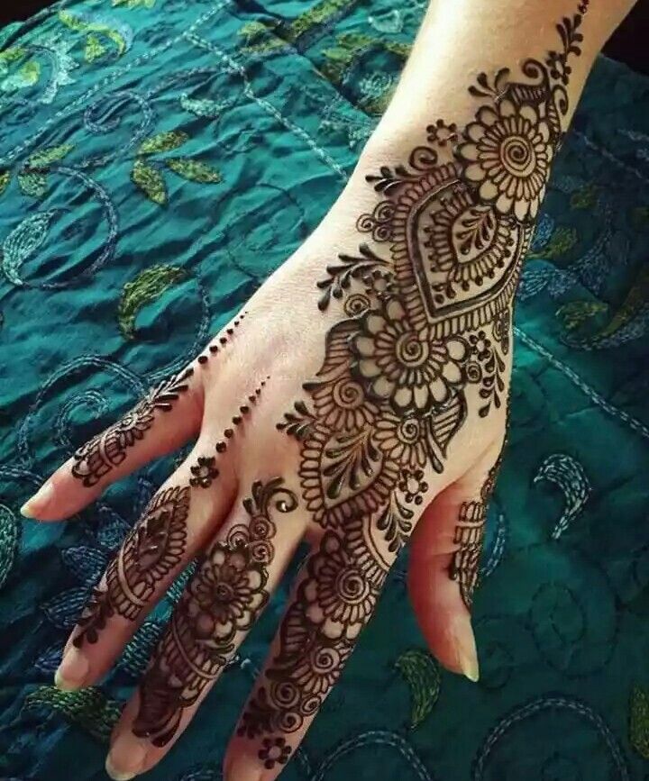 Indian Mehndi Design 8