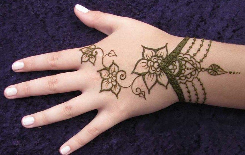 Kids Mehndi Designs 1