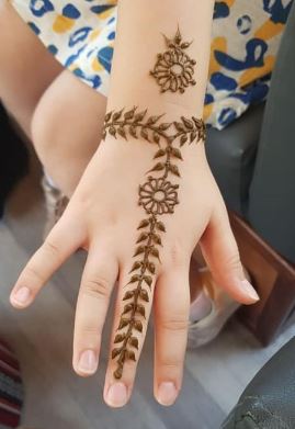 Kids Mehndi Designs 11