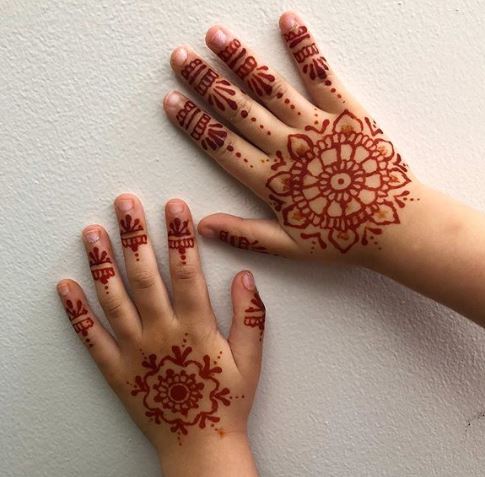 Kids Mehndi Designs 12