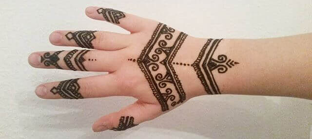 Kids Mehndi Designs 4