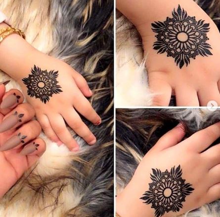 Kids Mehndi Designs 5