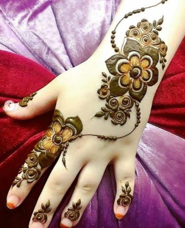 Kids Mehndi Designs 6