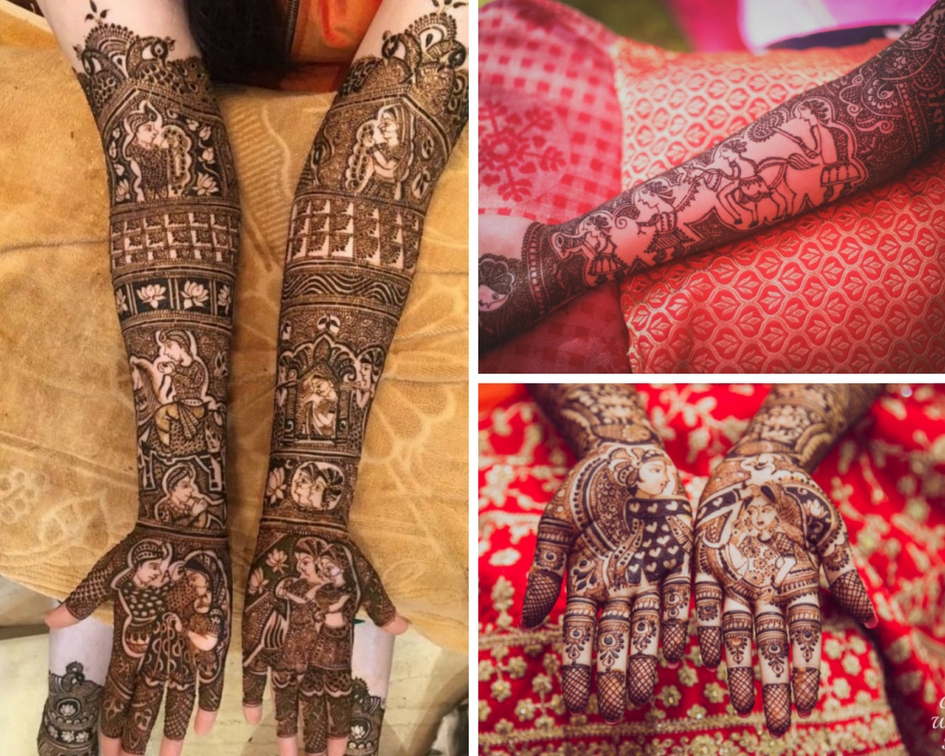 Meaningful Bridal Mehndi Design 1